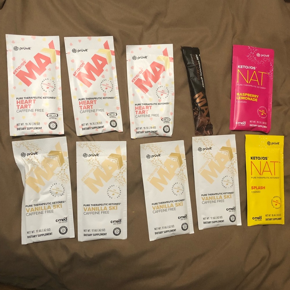 10 pack ketones Max & NAT combo